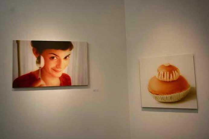 Zhou Tiehai  周铁海 - Exhibition Paris  -  photo Michel Nau